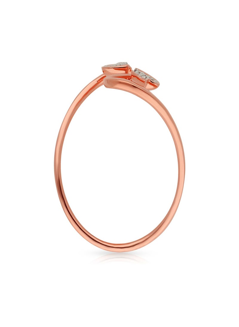 Malabar Gold and Diamonds 18 Karat 750 Purity Mine Diamond Ring MPRGHTH010RN1 - Image 3